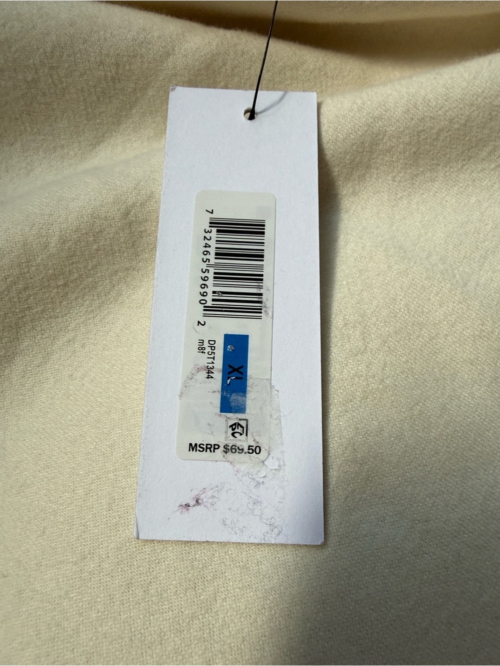 NWT DKNY s Stacked Flock Logo Crew Neck Top - Picture 8 of 8